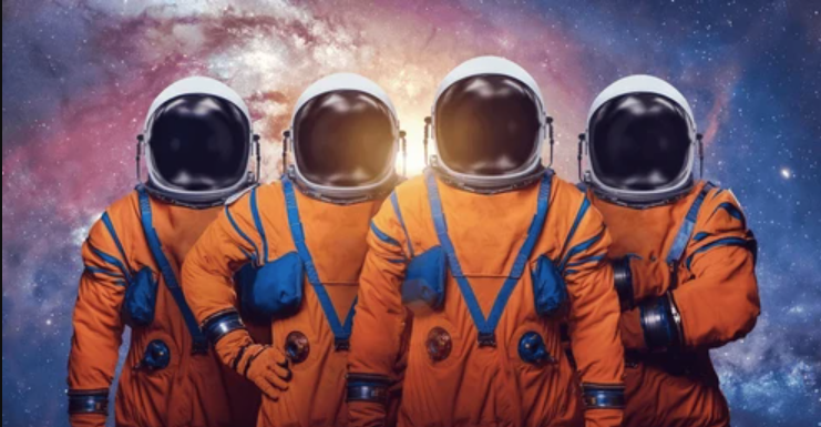 Estación espacial estabilizada al final de la misión